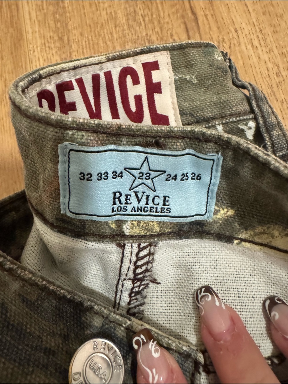 Revive Camouflage Jeans